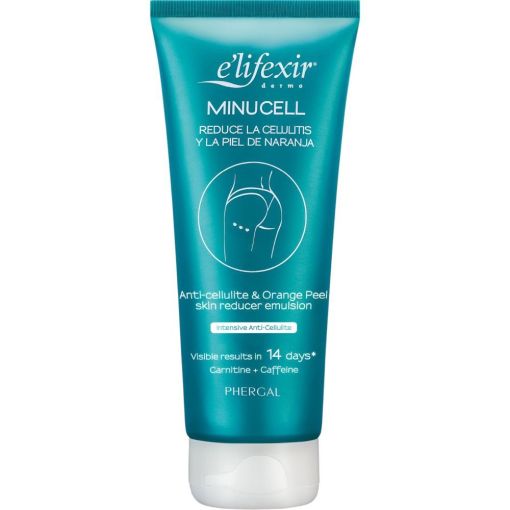 Elifexir Minucell Anti-Cellulite & Orange Peel Skin Reducer Emulsion Crema anticelul&iacute;tica de r&aacute;pida absorci&oacute;n reduce la celulitis y piel de naranja mejorando la firmeza 200 ml