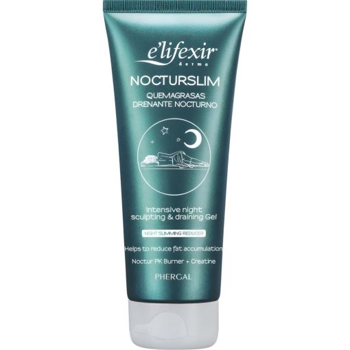Elifexir Nocturslim Quemagrasas Drenante Nocturno Gel corporal de noche intensivo reductor anticelul&iacute;tico y lipoescultor favorece la quema de grasas 200 ml