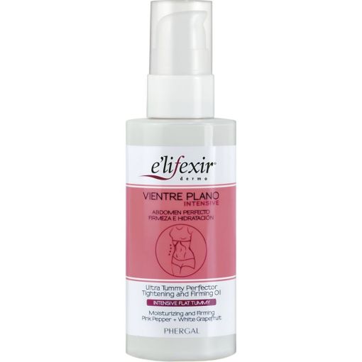Elifexir Vientre Plano Intensive Tightening And Firming Oil Aceite quemagrasas remodela y reduce la zona abdominalcon efecto reafirmante y nutritivo 100 ml