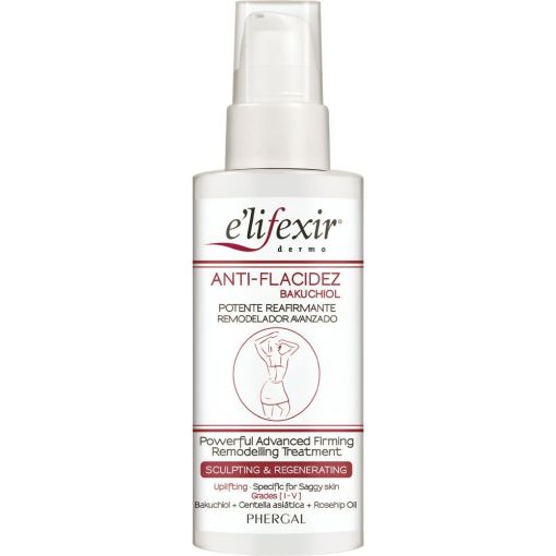 Elifexir Anti-Flacidez Bakuchiol Potente Reafirmante Remodelador Aceite corporal reafirmante remodelador avanzado con potentes propiedades nutritivas y antioxidantes 100 ml