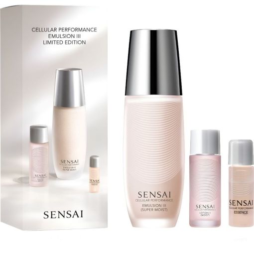 Sensai Cellular Performance Emulsion Iii (Super Moist) Estuche Emulsi&oacute;n ligera antiedad aporta elasticidad y confort para un piel hidratada 100 ml