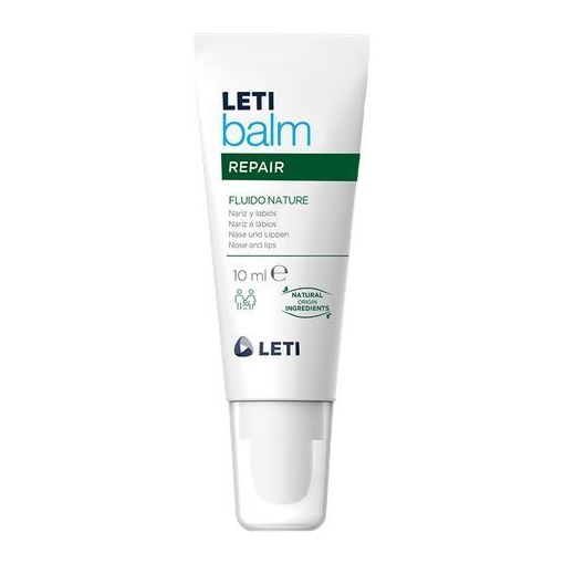 Leti Balm Repair Fluido Nature Fluido reparador protector y calmante para el cuidado de nariz y labios durante todo el a&ntilde;o 10 ml