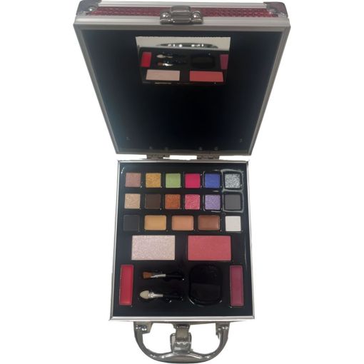 Mya Travel Travel Soft Red Maletín Maletín de maquillaje profesional con una moderna e irresistible selección de colores