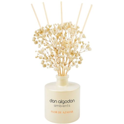 Don Algodon Ambients Flor De Azahar Perfumador Mikado Edici&oacute;n Floral Ambientador mikado para hogar con agradable fragancia hasta 60 d&iacute;as de duraci&oacute;n 60 ml