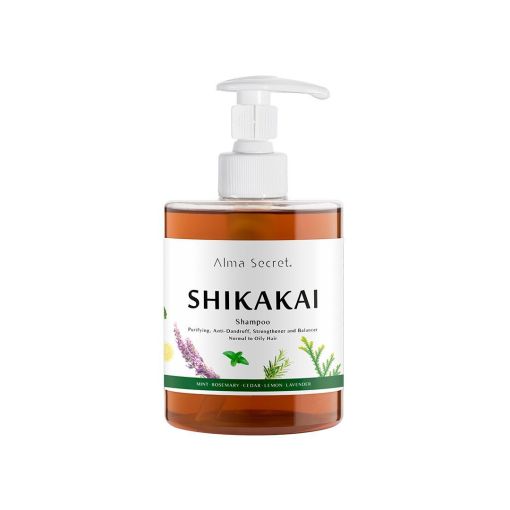 Alma Secret Shikakai Shampoo Champú anticaída revitaliza y regenera para cabello normal o graso 500 ml