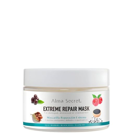 Alma Secret Extreme Repair Mask Mascarilla vegana reparaci&oacute;n extrema para cabello castigado o da&ntilde;ado 250 ml