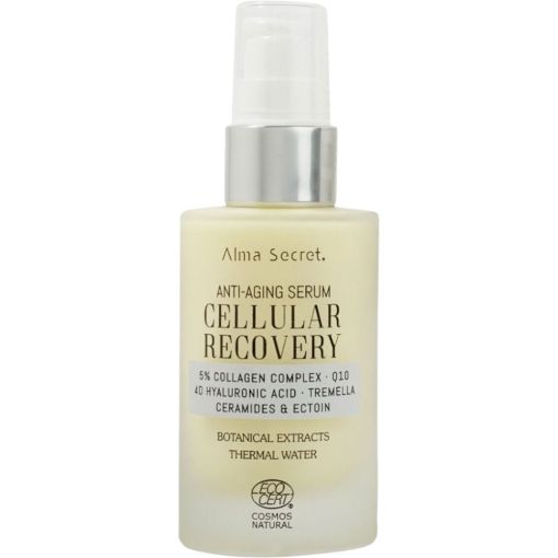 Alma Secret Cellular Recovery Anti-Aging Serum S&eacute;rum global antiedad reduce la apariencia de las l&iacute;neas de expresi&oacute;n aportando firmeza y vitalidad 50 ml