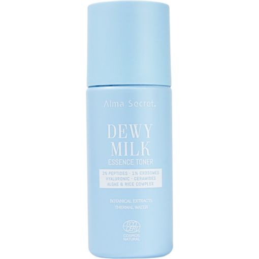 Alma Secret Dewy Milk Essence Toner Tónico facial actúa como primer paso en la rutina facial o como hidratante único para pieles jóvenes 125 ml