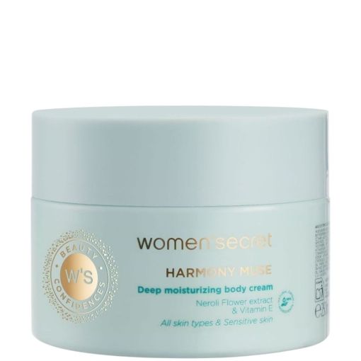 Women'Secret Beauty Confidences Harmony Muse Deep Moisturizing Body Cream Crema corporal nutre e hidrata con extracto de nerol&iacute; vitamina e y manteca de karit&eacute; 250 ml