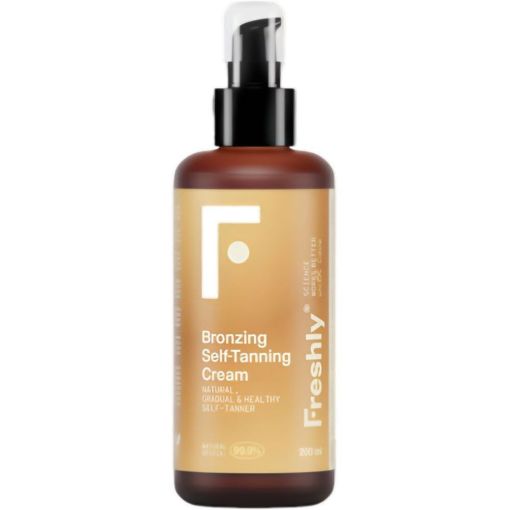 Freshly Cosmetics Bronzing Radiance Self-Tanning Cream Crema autobronceadora hidratante para una piel natural y m&aacute;s saludable 200 ml