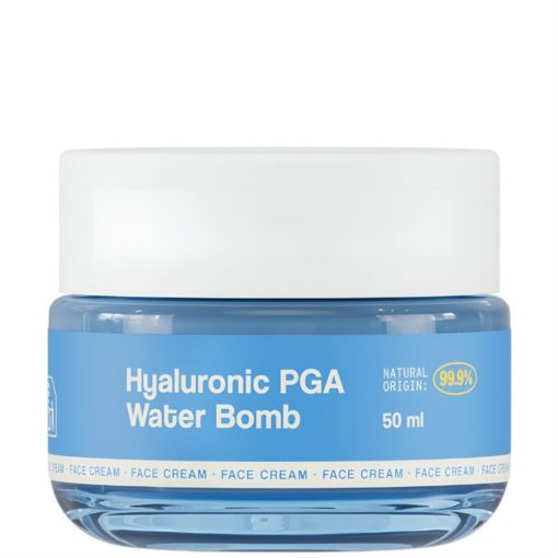 Freshly Cosmetics Hyaluronic Pga Water Bomb Face Cream Crema facial de textura acuosa refuerza la barrera ofreciendo 100 horas de m&aacute;xima hidrataci&oacute;n a corto y largo plazo 50 ml