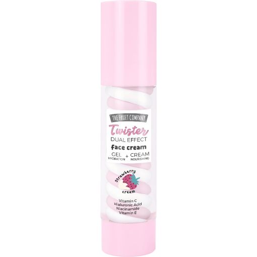 The Fruit Company Twister Dual Effect Face Cream + Gel Crema facial doble luminosidad inigualable el twist definitivo para tu glow diario 50 gr