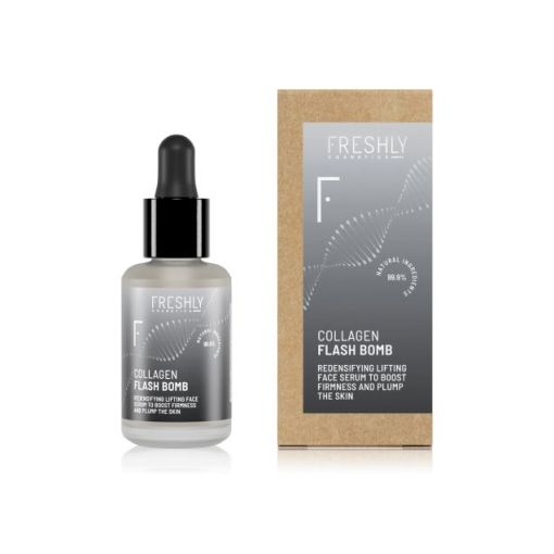 Freshly Cosmetics Collagen Flash Bomb Sérum reafirma rellena y redensifica tu piel efecto radiante con colágeno 30 ml