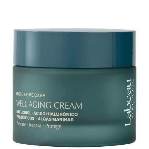 Labeau Organic Bakuchiol &Aacute;cido Hialur&oacute;nico Well Aging Cream Crema antiedad mejora firmeza hidrataci&oacute;n y elasticidad reparando y protegiendo 50 ml