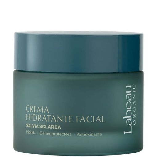 Labeau Organic Salvia Sclarea Crema Hidratante Facial Crema hidratante dermoprotectora y antioxidante prolonga la hidrataci&oacute;n durante 24 horas 50 ml