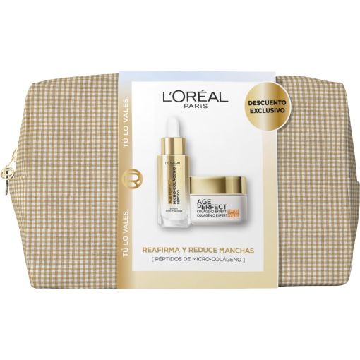 L'Oreal Age Perfect Neceser Tratamiento facial antiedad recupera la firmeza elasticidad y luminosidad de tu piel