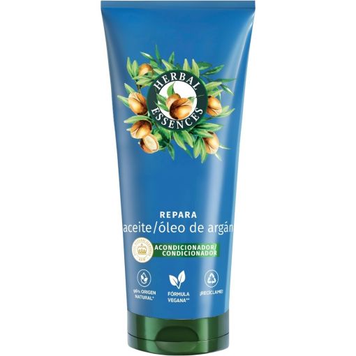Herbal Essences Aceite De Arg&aacute;n Repara Acondicionador Acondicionador vegano reparador ofrece vitalidad y frescor con aroma ex&oacute;tico para cabello seco 350 ml