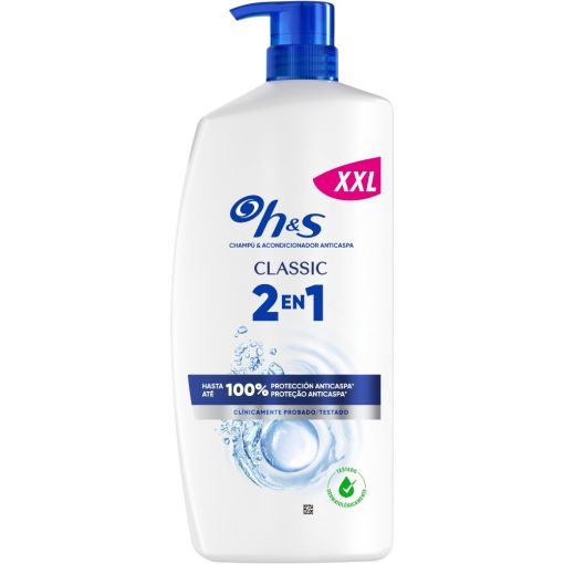 H&S Classic Champ&uacute; Anticaspa Champ&uacute; anticaspa elimina el picor y la sequedad acabado bonito y saludable