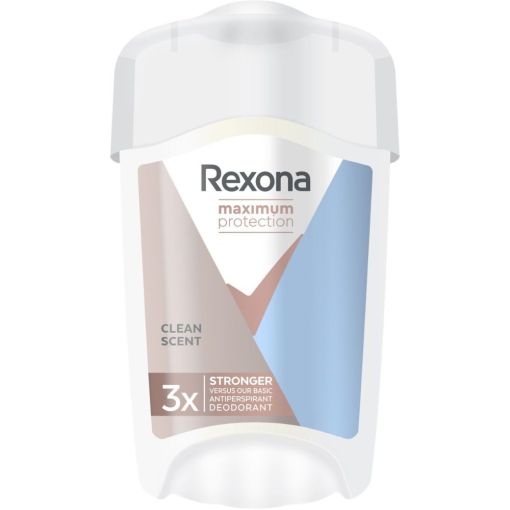 Rexona Maximum Protection Clean Scent Desodorante Stick Desodorante antitranspirante y antiolor para que te mantengas en movimiento todo el d&iacute;a 45 ml