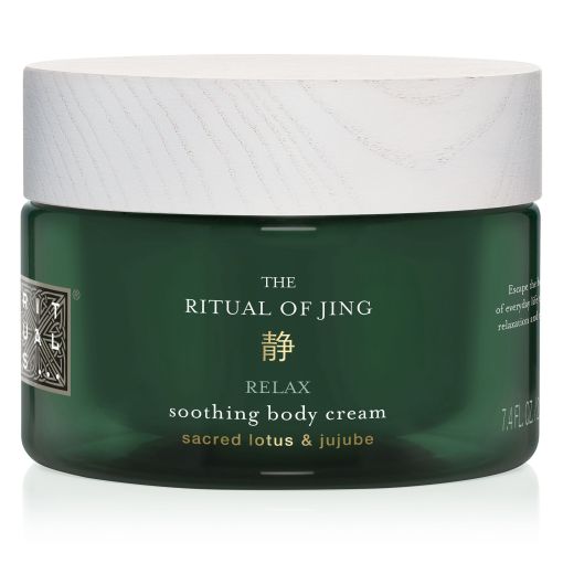 Rituals The Ritual Of Jing Shoothing Body Cream Crema hidratante corporal con fragancia floral de loto y jinjolero 220 ml