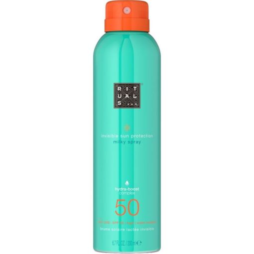 Rituals The Ritual Of Karma Invisible Sun Protector Spf 50 Leche solar resistente al agua de absorci&oacute;n r&aacute;pida y no pegajosa bronceado radiante 200 ml