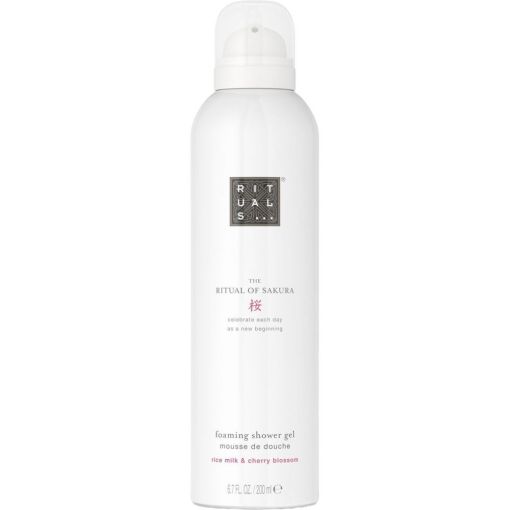 Rituals The Ritual Of Sakura Sensational Foaming Shower Gel Gel de ducha en espuma con exclusiva tecnolog&iacute;a y agradable aroma a leche de arroz org&aacute;nico y flor de cerezo