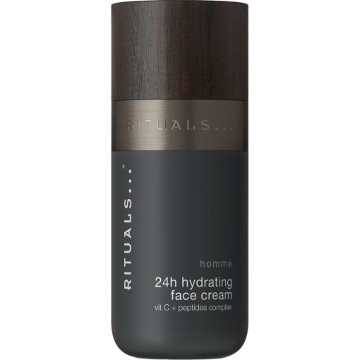 Rituals Homme 24h Hydrating Face Cream Crema en gel facial hidratante con p&eacute;ptidos y vitamina c 50 ml