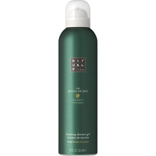 Rituals The Ritual Of Jing Foaming Shower Gel Gel de ducha nutritivo e hidratante ofece piel perfumada con aroma a flor de loto y jinjolero 200 ml