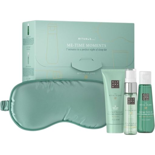 Rituals The Ritual Of Jing Estuche Rutina de ba&ntilde;o relajante y equilibrante ideal para regalar con aroma a lavanda jinjolero y flor de loto