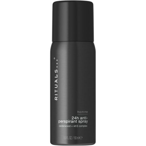 Rituals Homme 24h Anti-Perspirant Desodorante Spray Desodorante antitranspirante ofrece protecci&oacute;n 24 horas sin dejar manchas con aroma amaderado