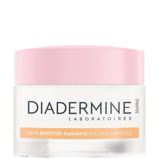 Diadermine Lift+ Booster Radiante Vitamin D-Like Formula Crema De Día Crema de día antiedad repara los daños de la piel con extractos de algas marinas 50 ml