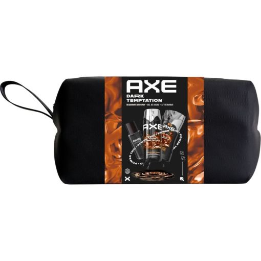 Axe Dark Temptation Neceser Rutina de baño ofrece fragancia duradera y fresca durante 48 horas