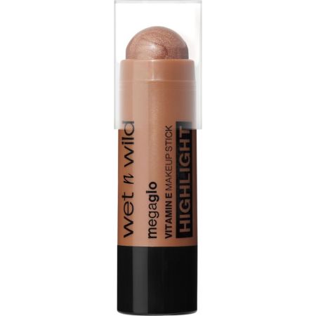 Wet N Wild Megaglo Vitamin E Makeup Stick Hightlight Iluminador en barra de textura suave y aterciopelada realza dando color al rostro con vitamina e