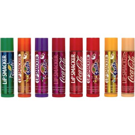 Lip Smacker Coca Cola Set Bálsamos labiales de diferentes sabores  ideal para regalar hidratan y refrescan 8 uds