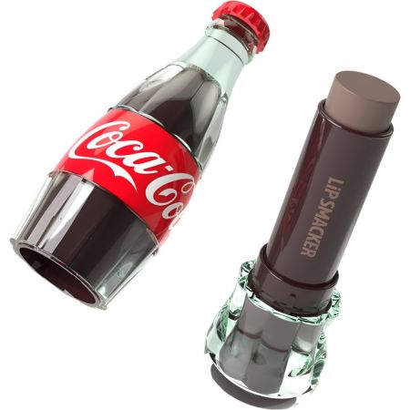 Lip Smacker Coca Cola Botella Clásica Bálsamo labial con divertido diseño ideal para regalar ofrece unos labios hidratados suaves y brillantes