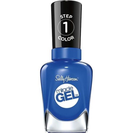 Sally Hansen Miracle Gel Step 1 Color Esmalte de uñas de secado rápido y fácil de usar para color y brillo sin necesidad de lámpara uv