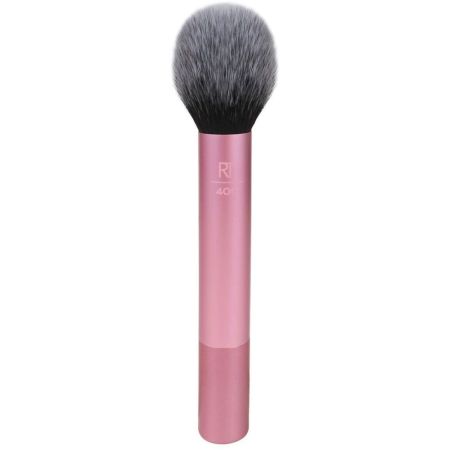 Real Techniques Brocha Blush+Bronzer Brocha de maquillaje para colorete y para contornear tu rostro