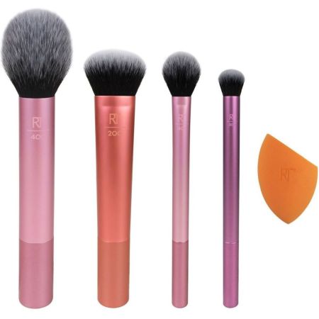 Real Techniques Everyday Essentials Set Set de brochas definitivo con todo lo que necesitas para un maquillaje de diario perfecto