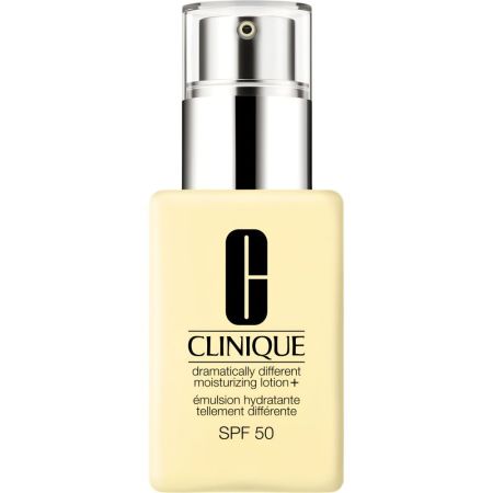 Clinique Dramatically Different Moisturizing Lotion+ Spf 50 Loción hidratante ligera fortalece la barrera cutánea ofreciendo hidratación instantánea y duradera