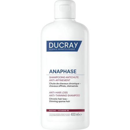 Ducray Anaphase Shampooing Antichute Anti-Affinement Champú estimulante devuelve volumen fuerza y vigor a tu cabello 400 ml