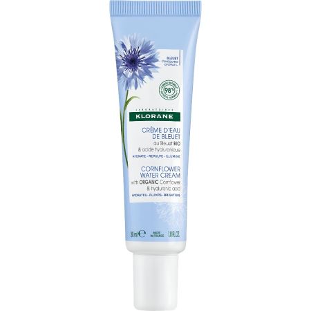 Klorane Aciano Bio Crema Al Agua Crema facial hidrata calma y suaviza inmediatamente la piel ofreciendo un rostro más fresco y luminoso 30 ml