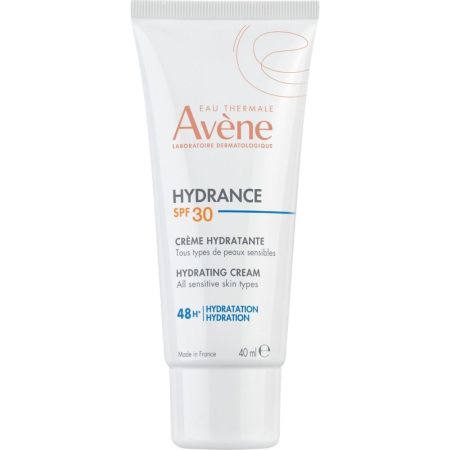 Avène Hydrance Crème Hydratante Spf 30 Crema hidratante ofrece 48 horas de hidratación continua y una piel rellena desde el primer día 40 ml