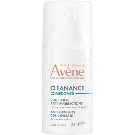 Avène Cleanance Comedomed+ Soin Intensif Anti-Imperfections Crema facial intensiva antiimperfecciones combate granos puntos negros y marcas desde la raíz 30 ml