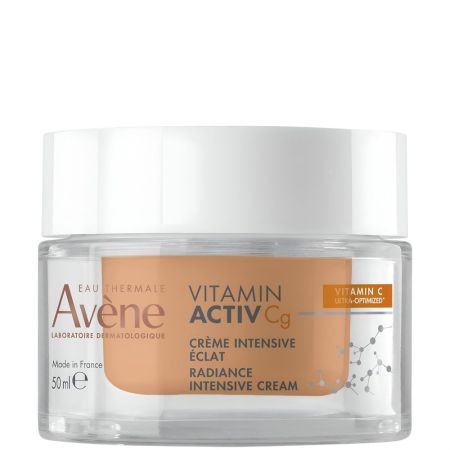 Avène Vitamine Cg Crème Intensive Éclat Crema facial intensiva iluminadora y concentrada alisa arrugas reduce manchas y unifica el tono 50 ml