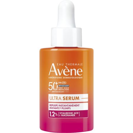 Avène Ultra Serum Rellena Al Instante Spf 50+ Sérum de textura ultraligera ofrece un efecto rellenador instantáneo de acabado no graos 30 ml