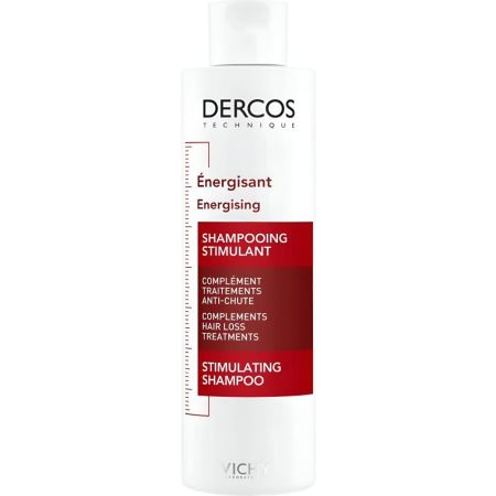 Vichy Dercos Shampoo Stimulant Champú estimulante ayuda a combatir la caída ofreciendo volumen hasta 24 horas de duración 200 ml