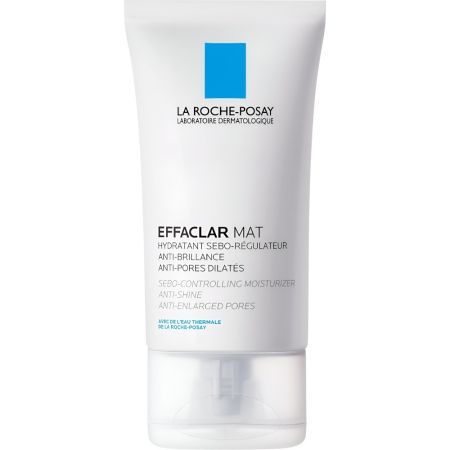 La Roche Posay Effaclar Mat Hydratant Sebo-Régulateur Tratamiento facial hidratante matificante sobrereguladora antibrillos y reduce los poros 40 ml