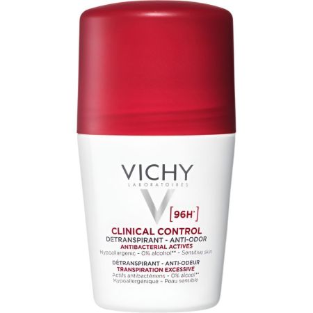 Vichy Clinical Control Desodorante Roll-On Desodorante para controlar la sudoración excesiva 96 horas 50 ml