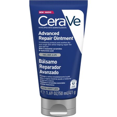 Cerave Bálsamo Reparador Avanzado Bálsamo protege y calma mientras ayuda a restaurar la barrera cutánea 50 ml