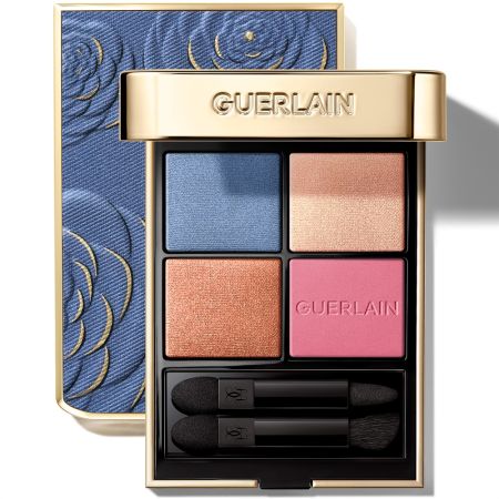 Guerlain Ombres G Denim Blossom Edición Limitada Sombras de ojos en 4 tonos